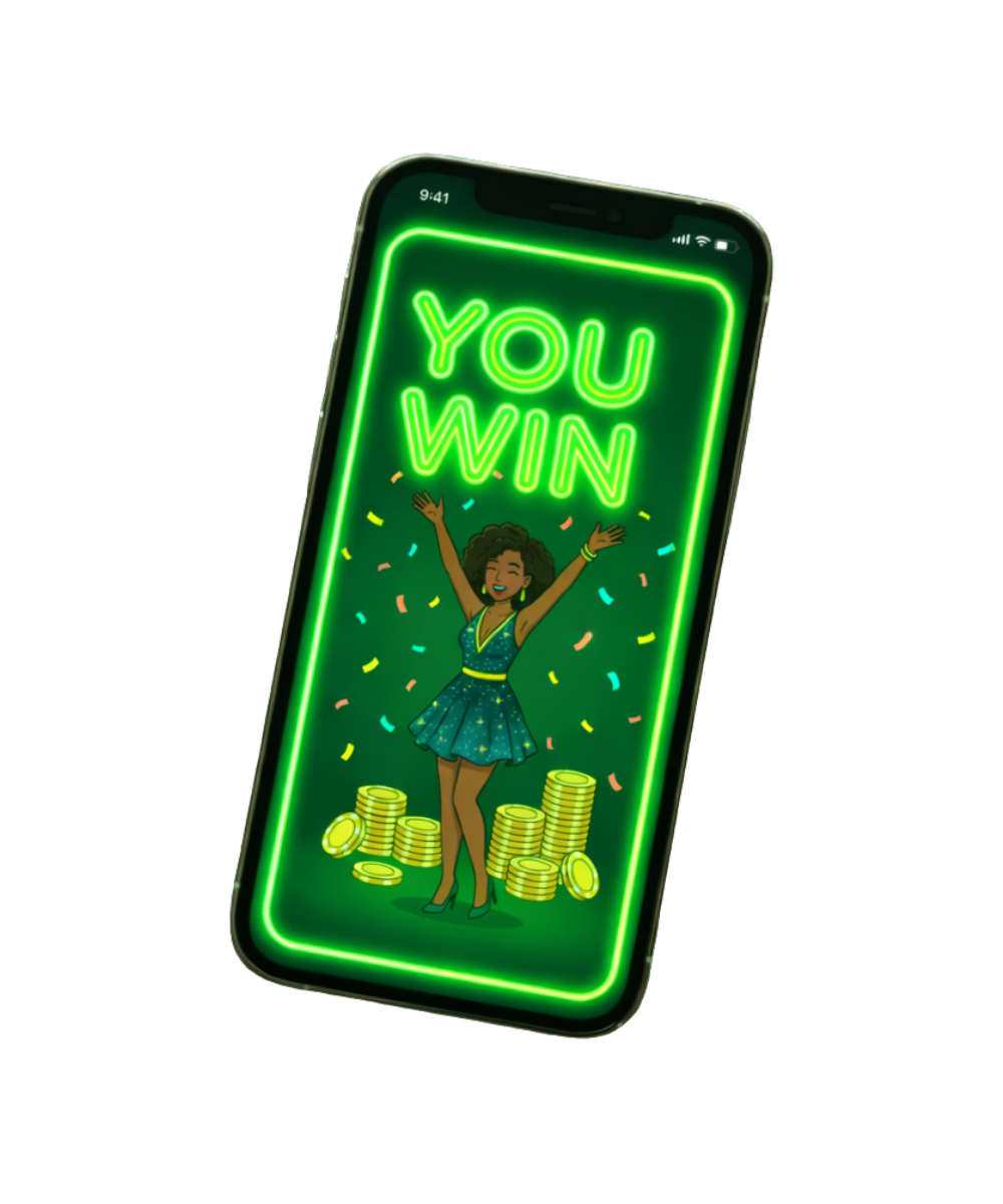 Mobile casino UI preview